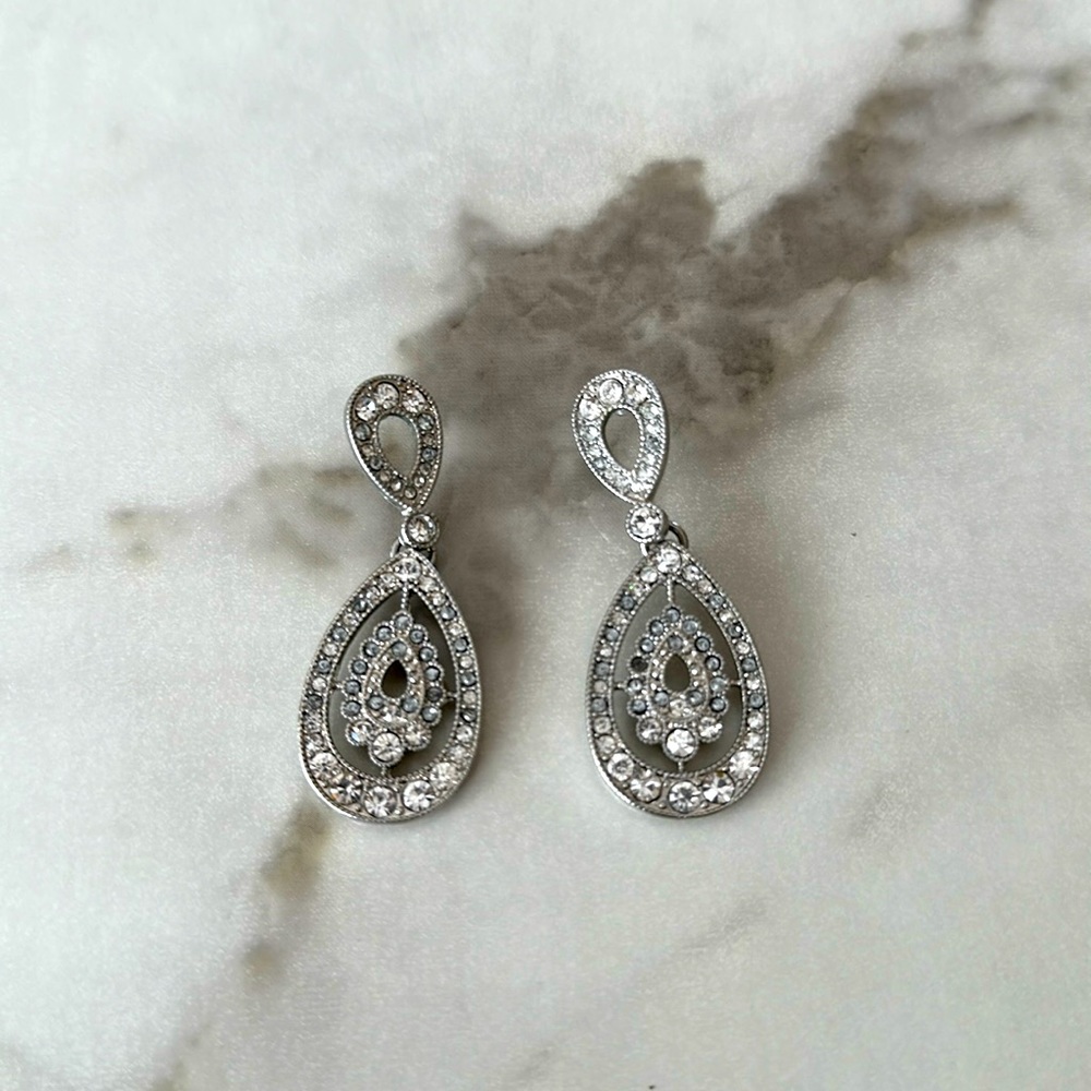 Earrings in silver